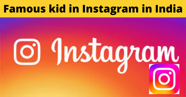 Famous kid in Instagram in India